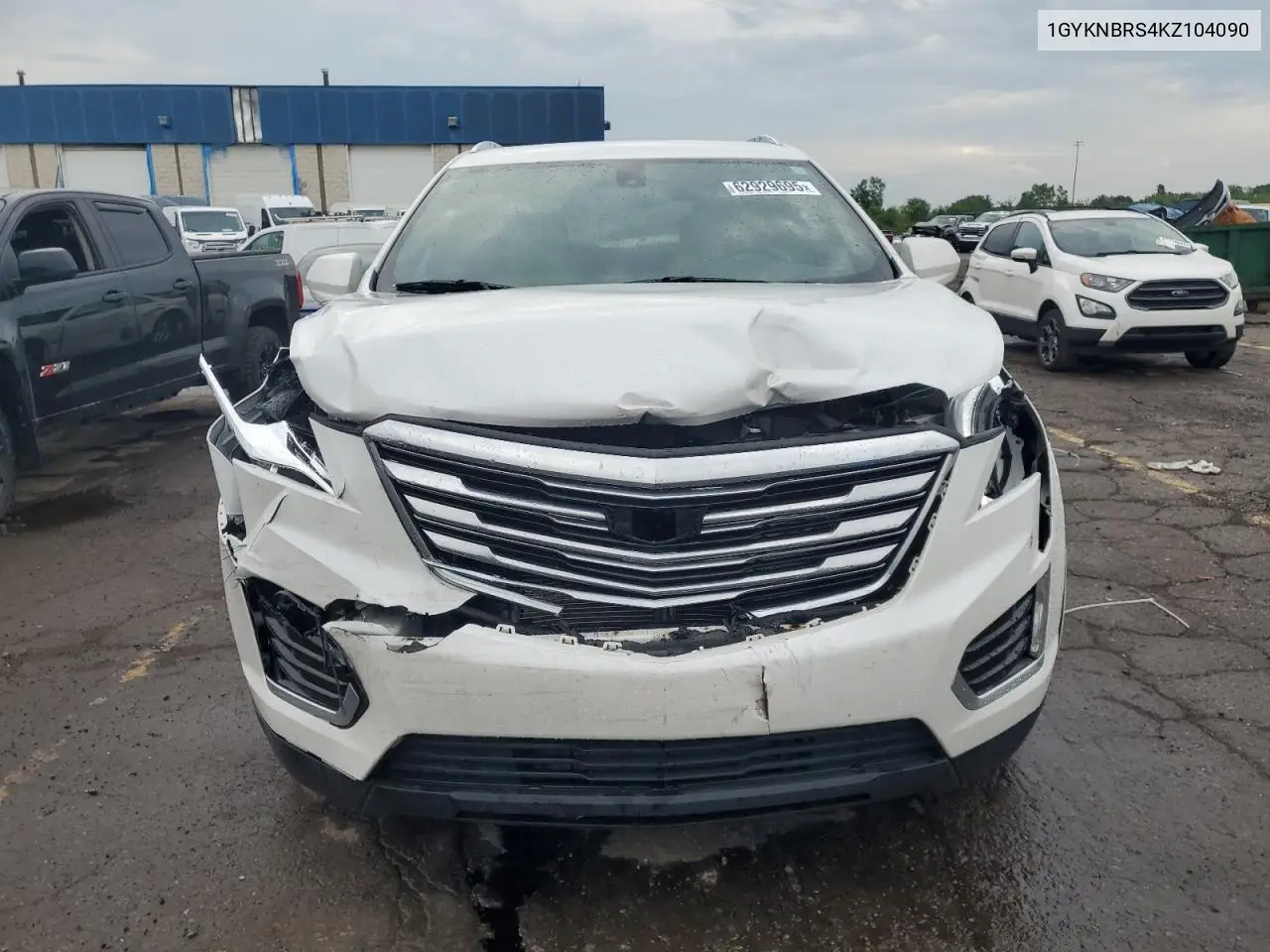2019 Cadillac Xt5 VIN: 1GYKNBRS4KZ104090 Lot: 62929695