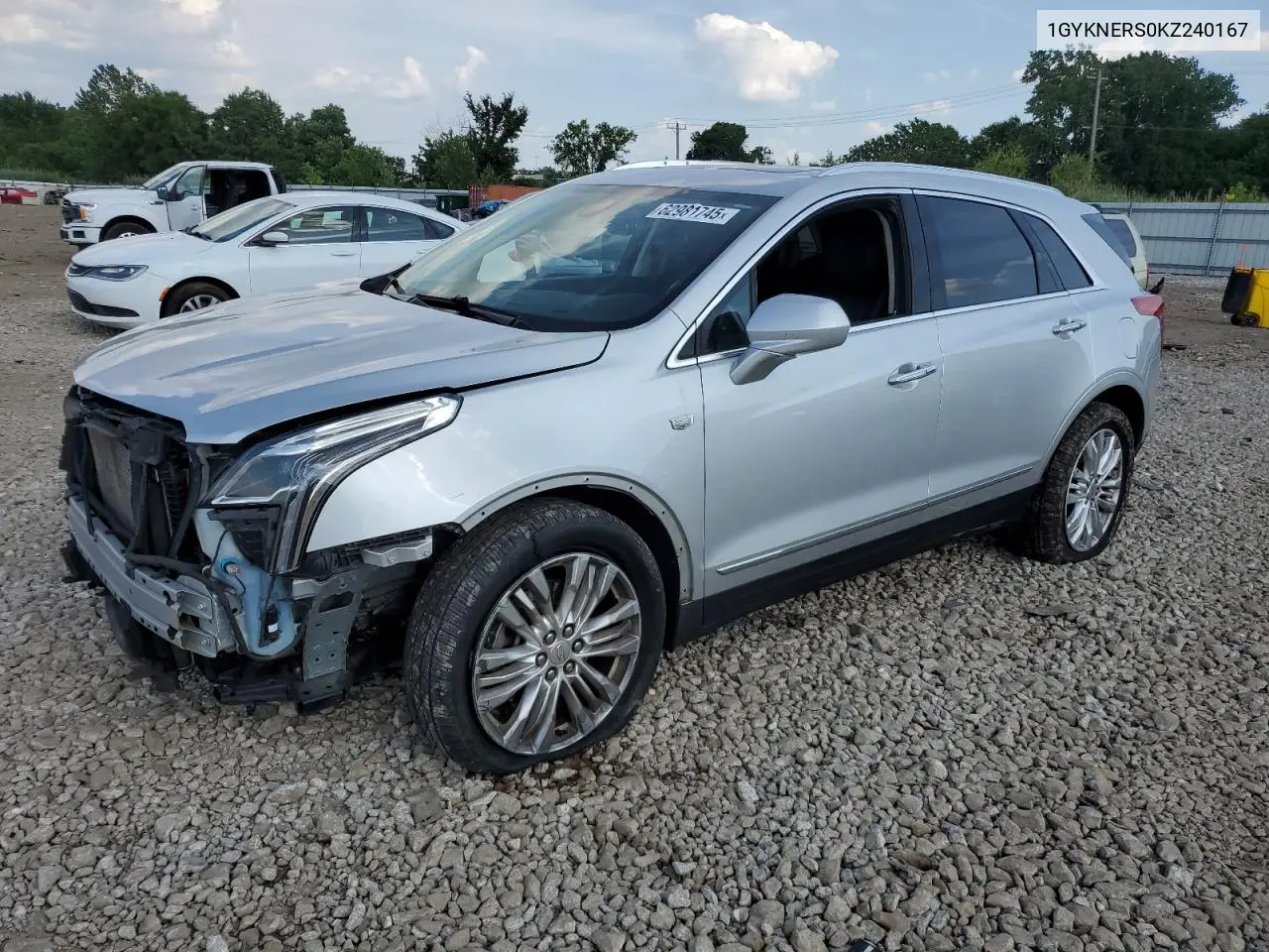2019 Cadillac Xt5 Premium Luxury VIN: 1GYKNERS0KZ240167 Lot: 62981745