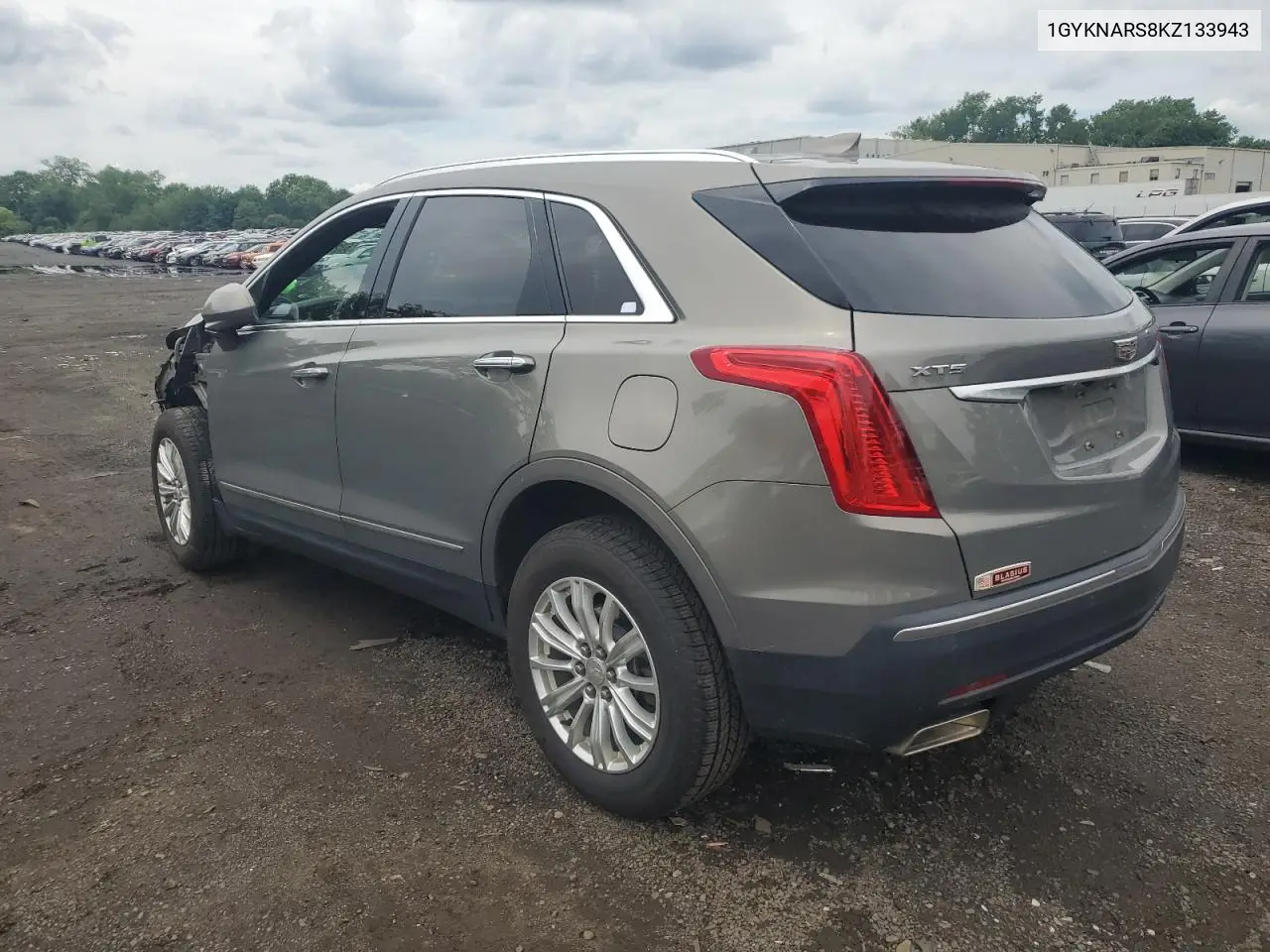 2019 Cadillac Xt5 VIN: 1GYKNARS8KZ133943 Lot: 63267185