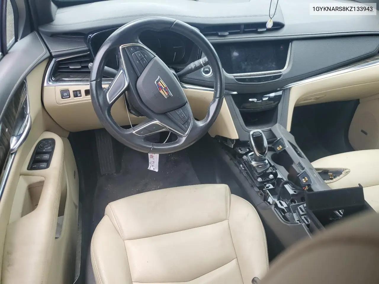 2019 Cadillac Xt5 VIN: 1GYKNARS8KZ133943 Lot: 63267185