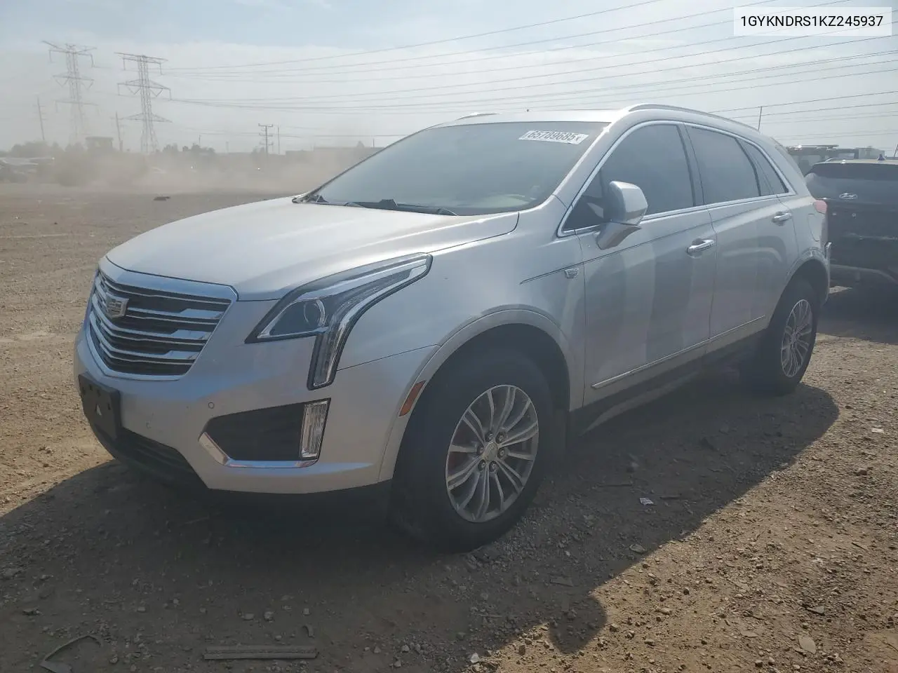 2019 Cadillac Xt5 Luxury VIN: 1GYKNDRS1KZ245937 Lot: 65789685