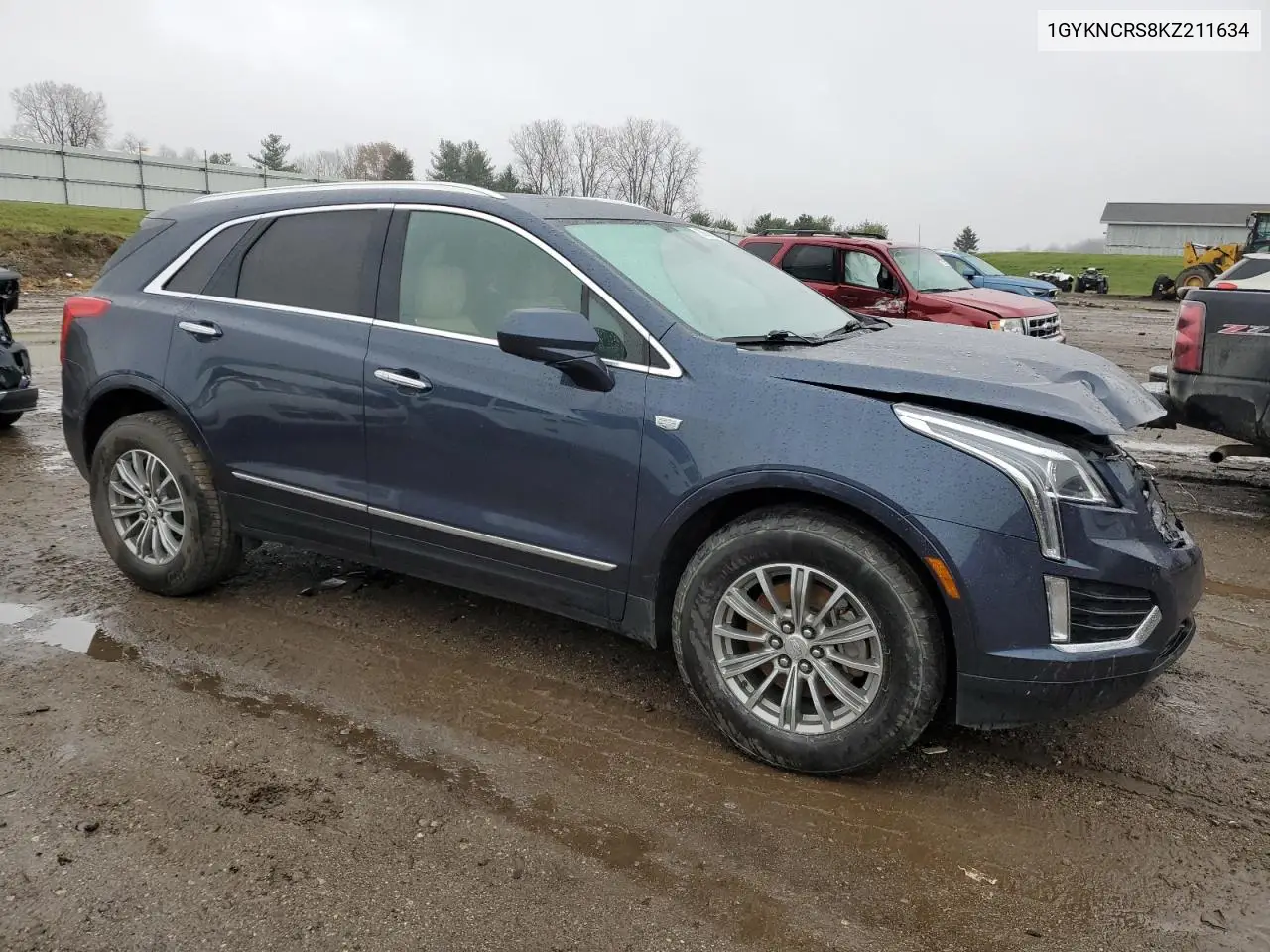 2019 Cadillac Xt5 Luxury VIN: 1GYKNCRS8KZ211634 Lot: 80686154