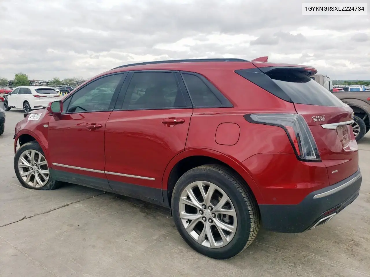 2020 Cadillac Xt5 Sport VIN: 1GYKNGRSXLZ224734 Lot: 49961705