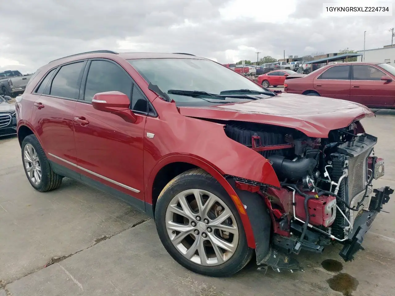 2020 Cadillac Xt5 Sport VIN: 1GYKNGRSXLZ224734 Lot: 49961705