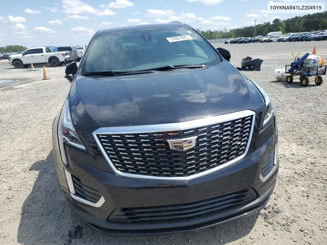 2020 Cadillac Xt5 Luxury VIN: 1GYKNAR41LZ204919 Lot: 51801685