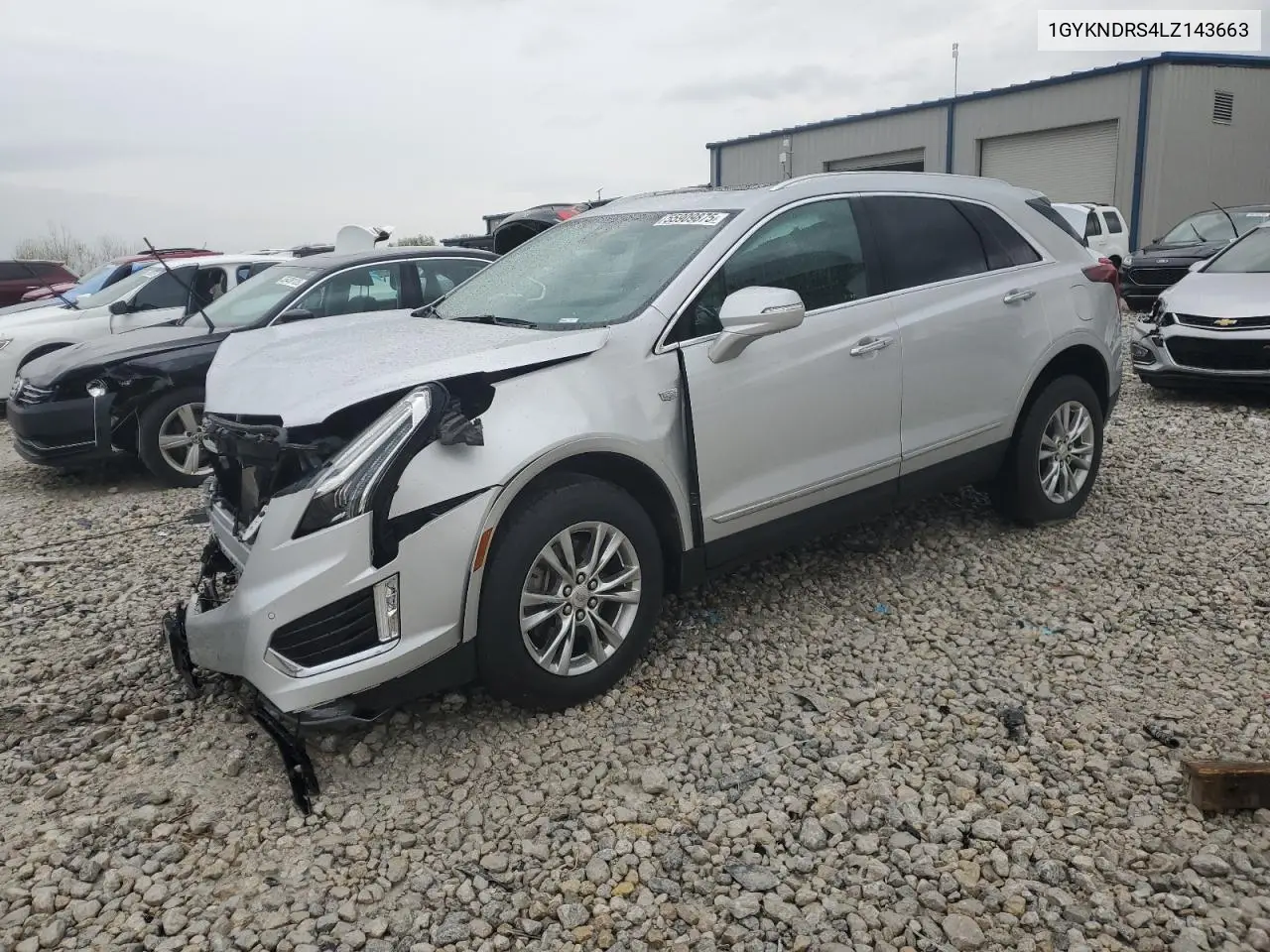 2020 Cadillac Xt5 Premium Luxury VIN: 1GYKNDRS4LZ143663 Lot: 55909875