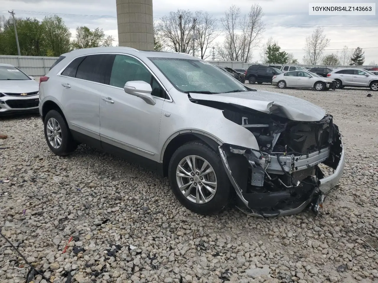 2020 Cadillac Xt5 Premium Luxury VIN: 1GYKNDRS4LZ143663 Lot: 55909875