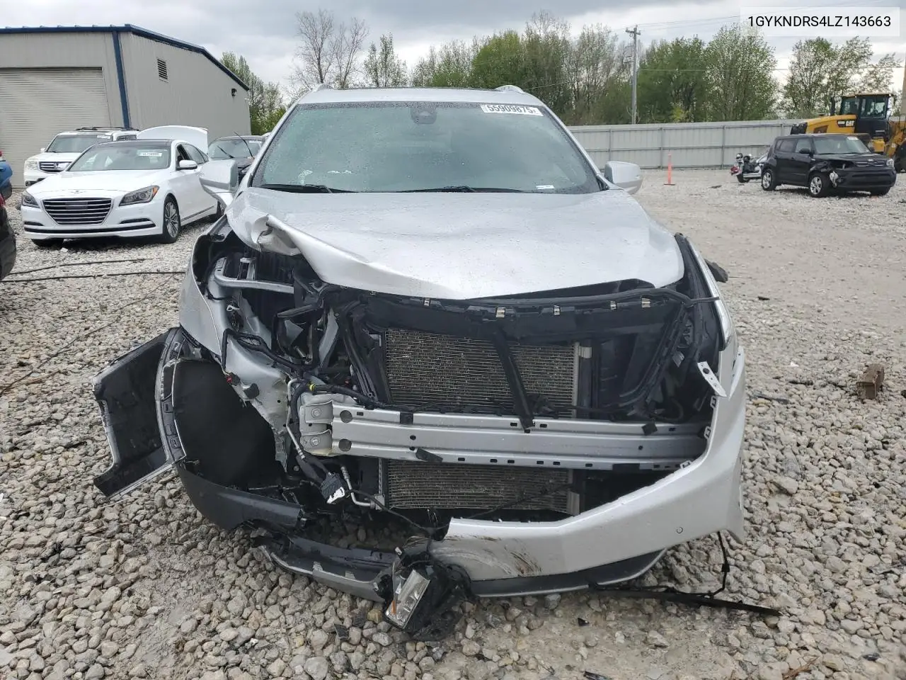 2020 Cadillac Xt5 Premium Luxury VIN: 1GYKNDRS4LZ143663 Lot: 55909875