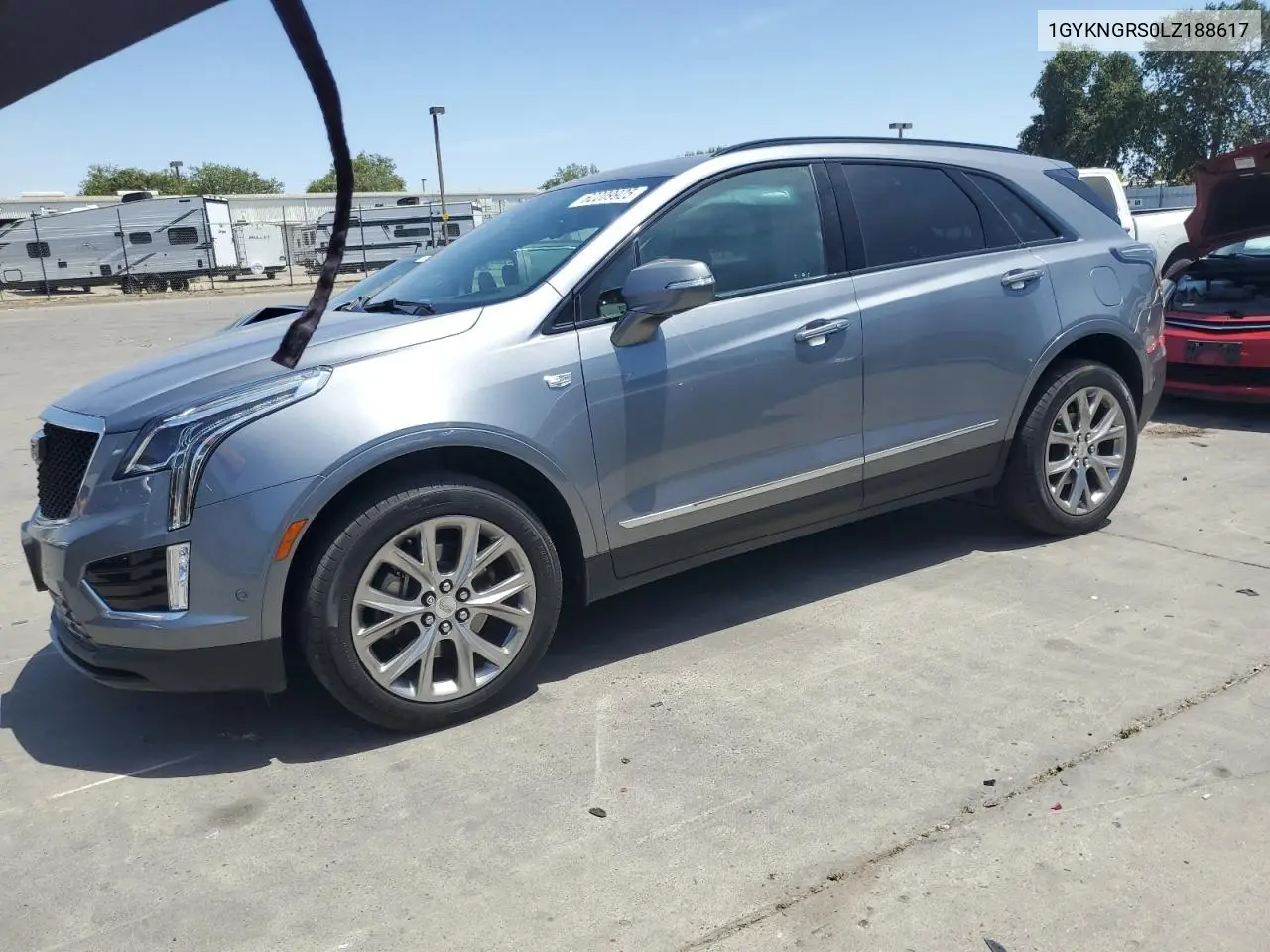 2020 Cadillac Xt5 Sport VIN: 1GYKNGRS0LZ188617 Lot: 62209925