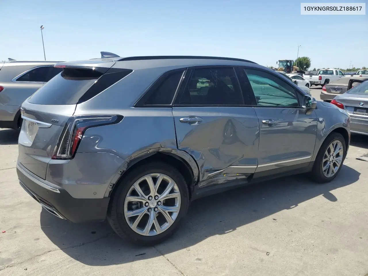 2020 Cadillac Xt5 Sport VIN: 1GYKNGRS0LZ188617 Lot: 62209925