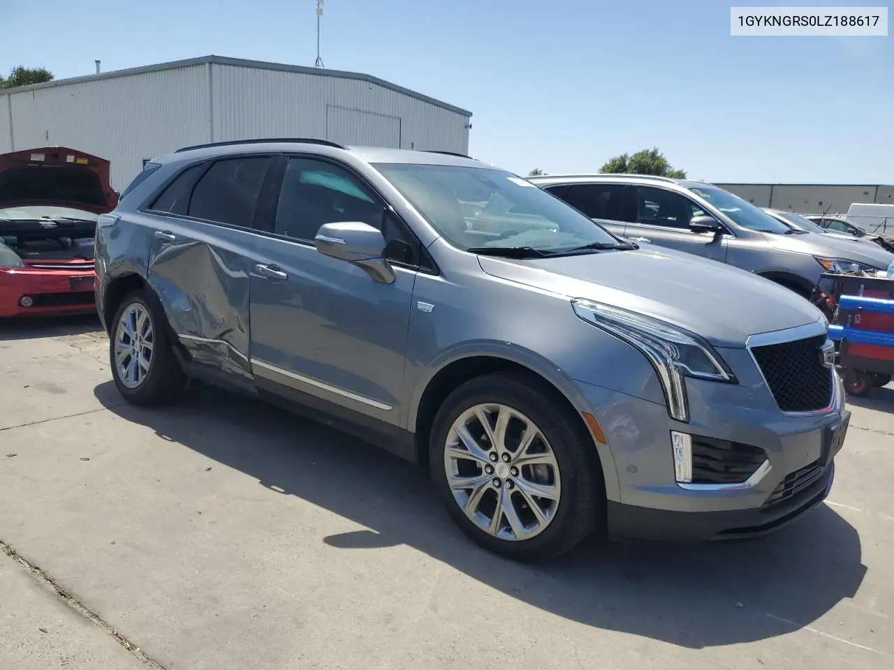 2020 Cadillac Xt5 Sport VIN: 1GYKNGRS0LZ188617 Lot: 62209925