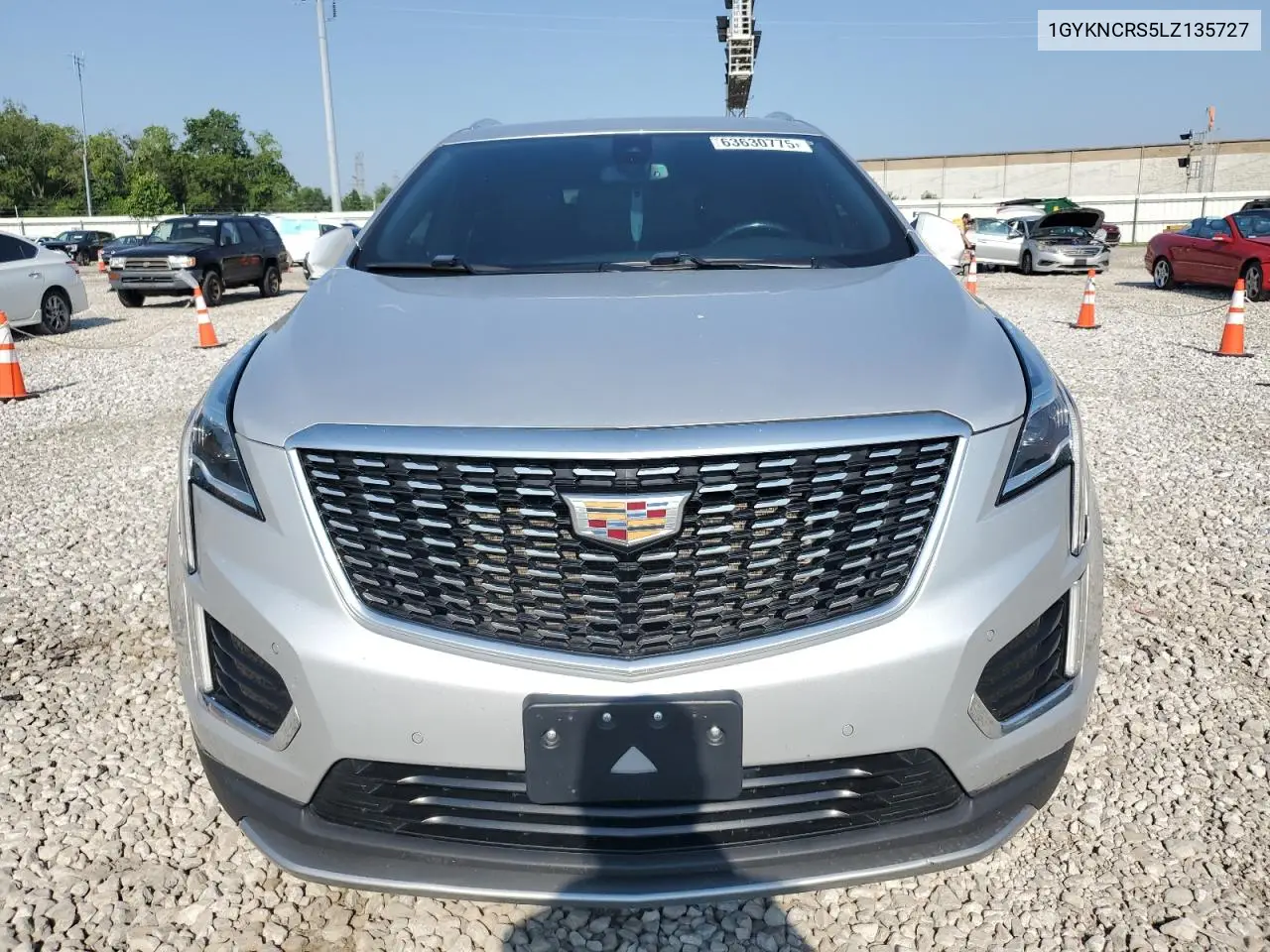 2020 Cadillac Xt5 Premium Luxury VIN: 1GYKNCRS5LZ135727 Lot: 63630775