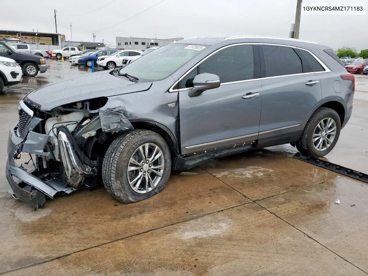 2021 Cadillac Xt5 Premium Luxury VIN: 1GYKNCRS4MZ171183 Lot: 51328805