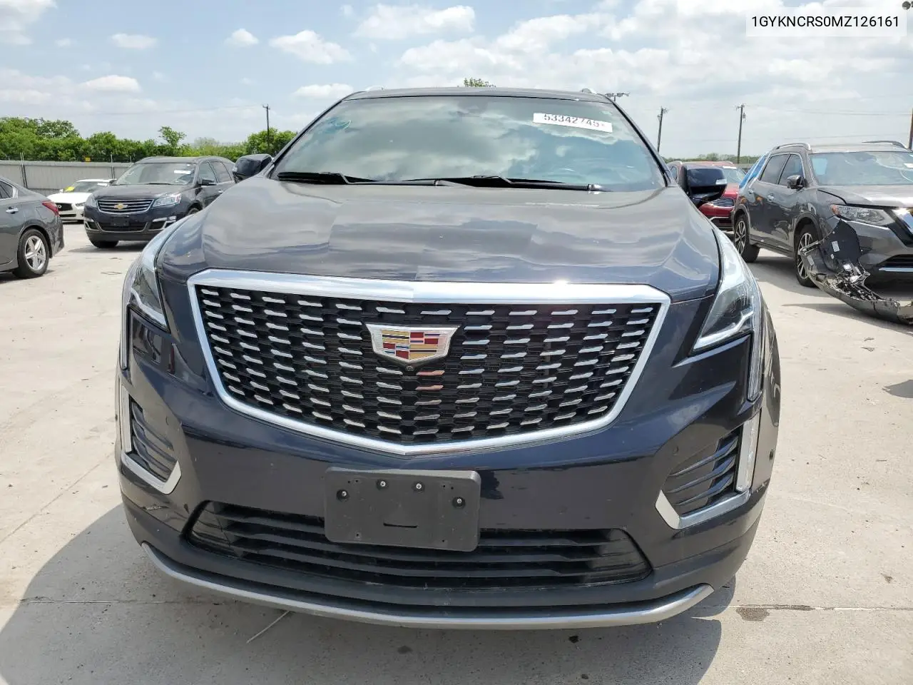 2021 Cadillac Xt5 Premium Luxury VIN: 1GYKNCRS0MZ126161 Lot: 53342745