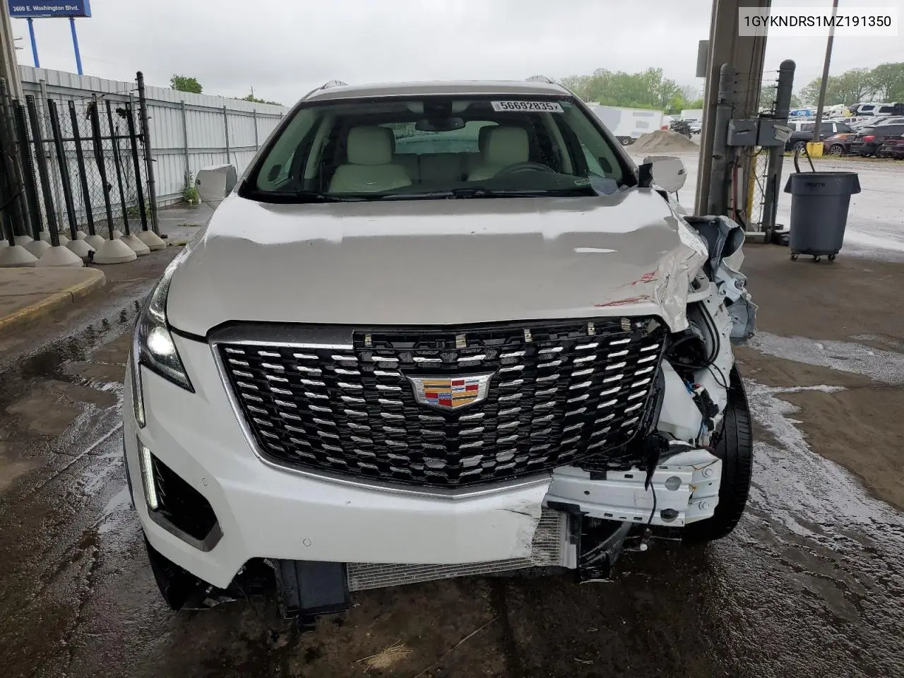 2021 Cadillac Xt5 Premium Luxury VIN: 1GYKNDRS1MZ191350 Lot: 56692835