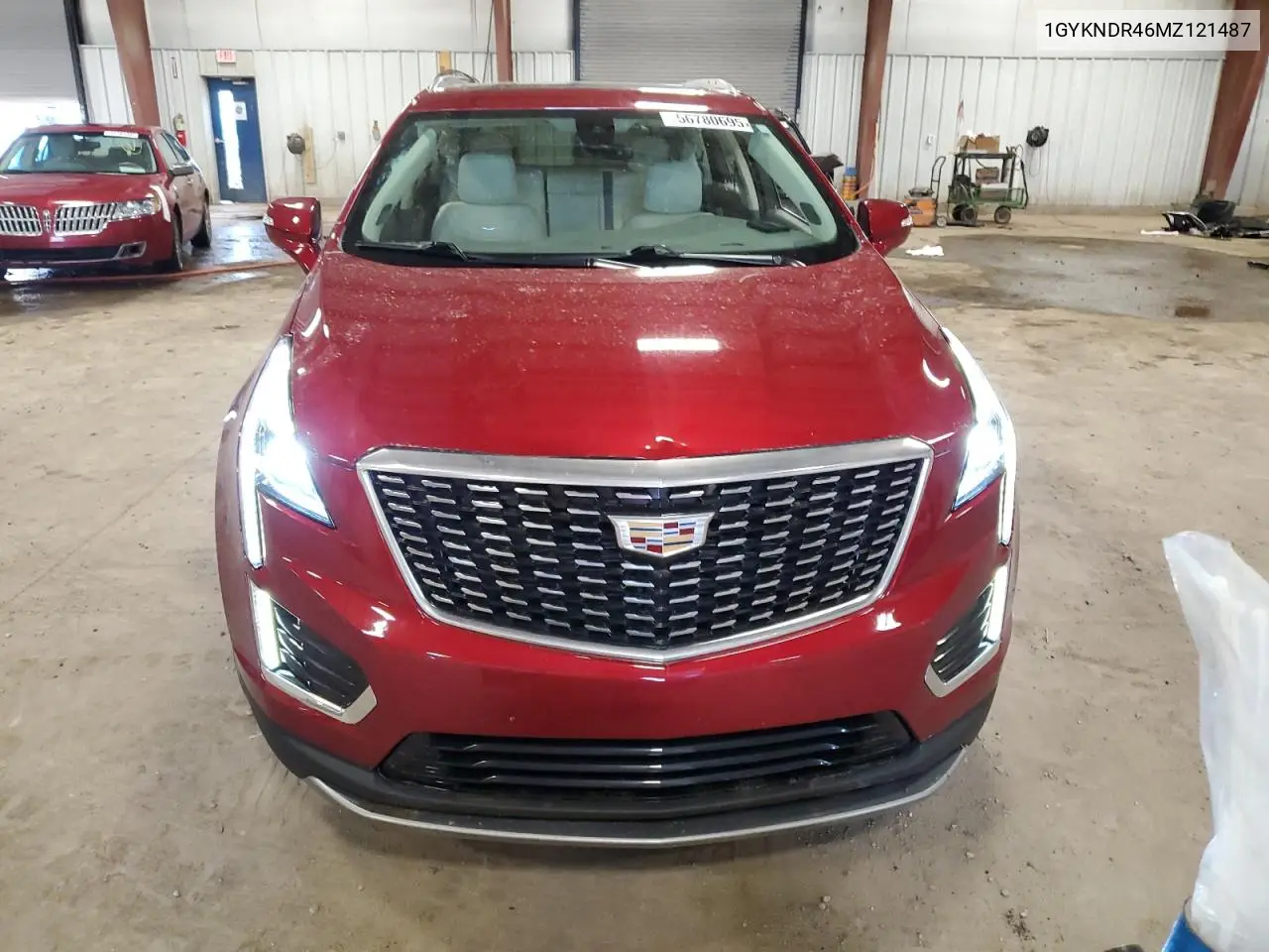 2021 Cadillac Xt5 Premium Luxury VIN: 1GYKNDR46MZ121487 Lot: 56780695