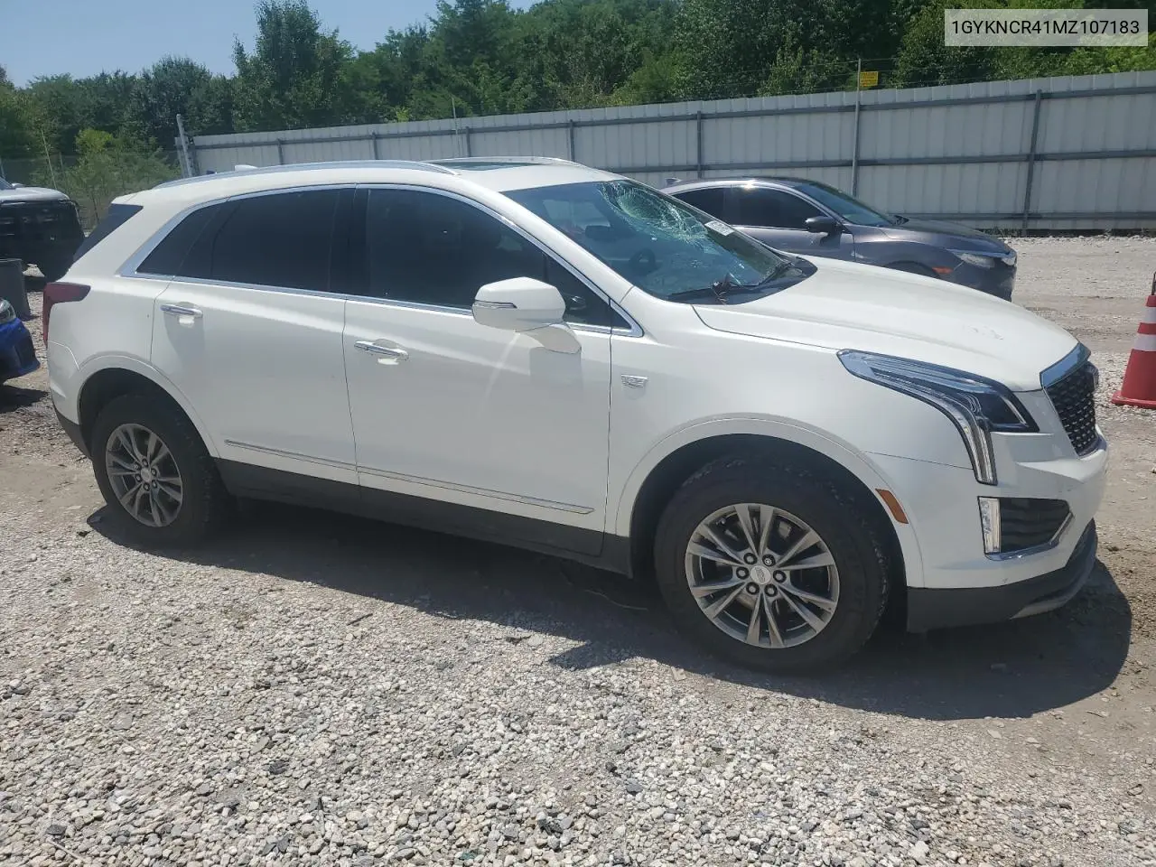 2021 Cadillac Xt5 Premium Luxury VIN: 1GYKNCR41MZ107183 Lot: 61674655