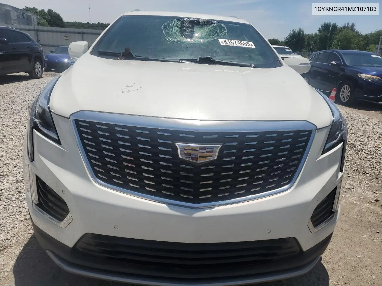 2021 Cadillac Xt5 Premium Luxury VIN: 1GYKNCR41MZ107183 Lot: 61674655
