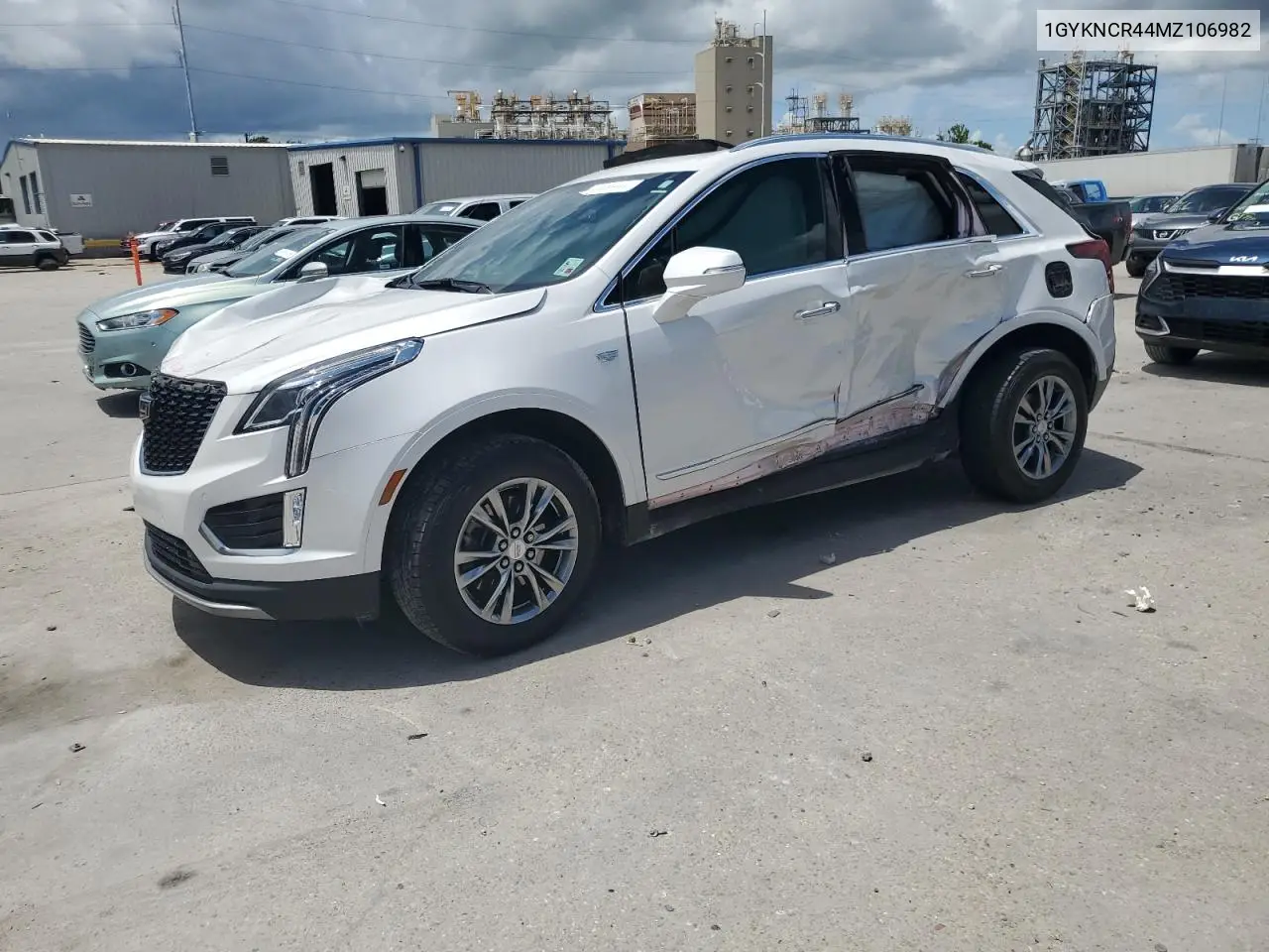 2021 Cadillac Xt5 Premium Luxury VIN: 1GYKNCR44MZ106982 Lot: 62234455