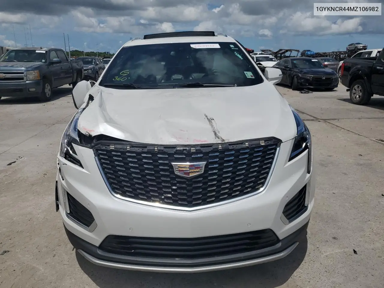 2021 Cadillac Xt5 Premium Luxury VIN: 1GYKNCR44MZ106982 Lot: 62234455