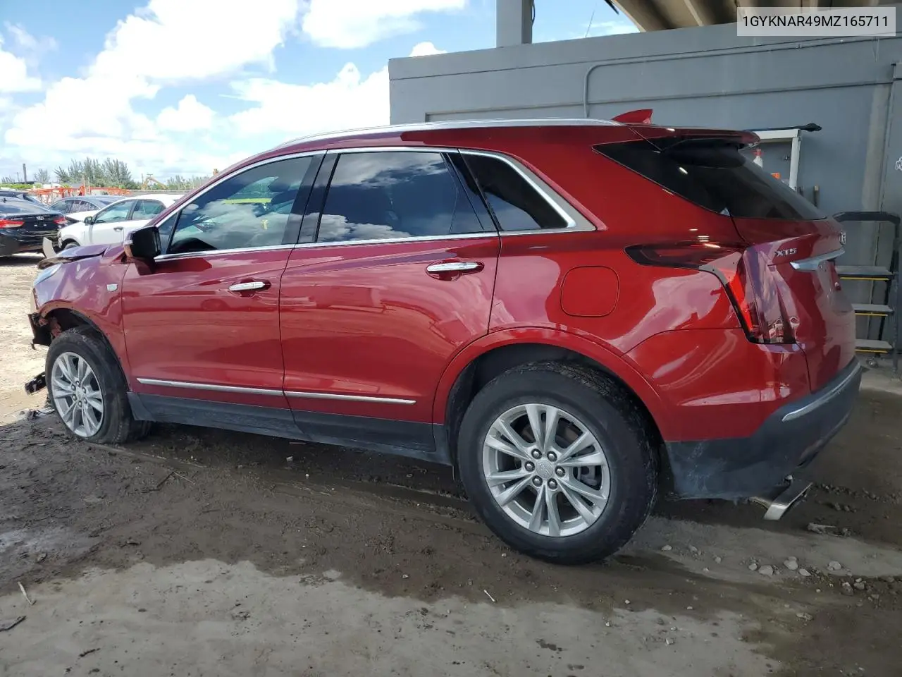 2021 Cadillac Xt5 Luxury VIN: 1GYKNAR49MZ165711 Lot: 62453135