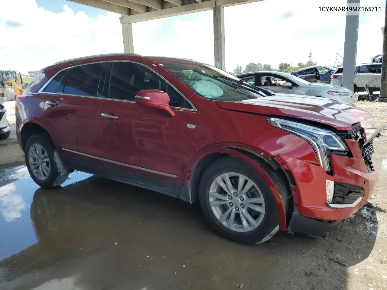 2021 Cadillac Xt5 Luxury VIN: 1GYKNAR49MZ165711 Lot: 62453135