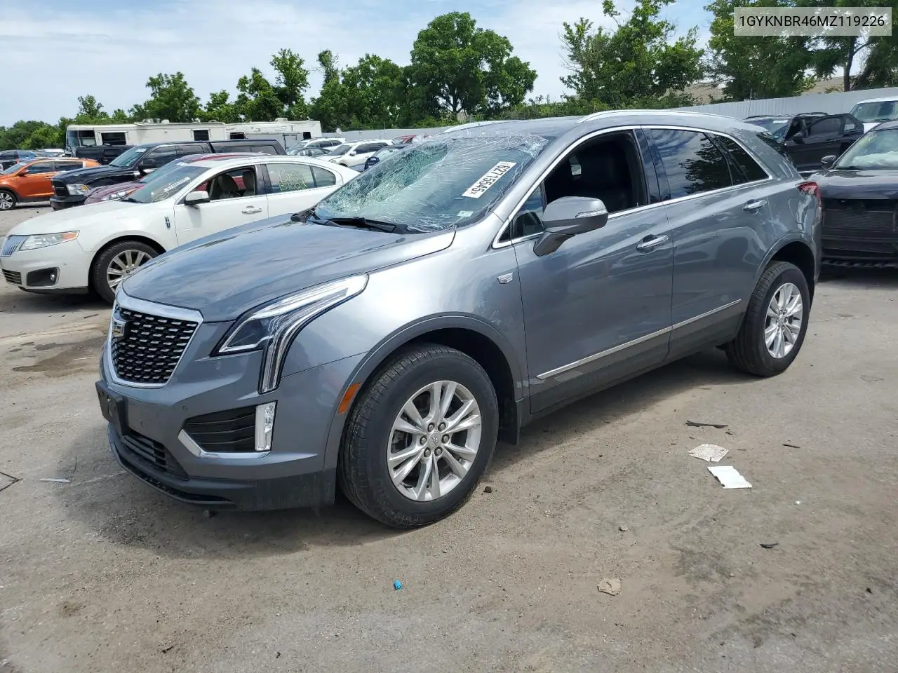 2021 Cadillac Xt5 Luxury VIN: 1GYKNBR46MZ119226 Lot: 62715545