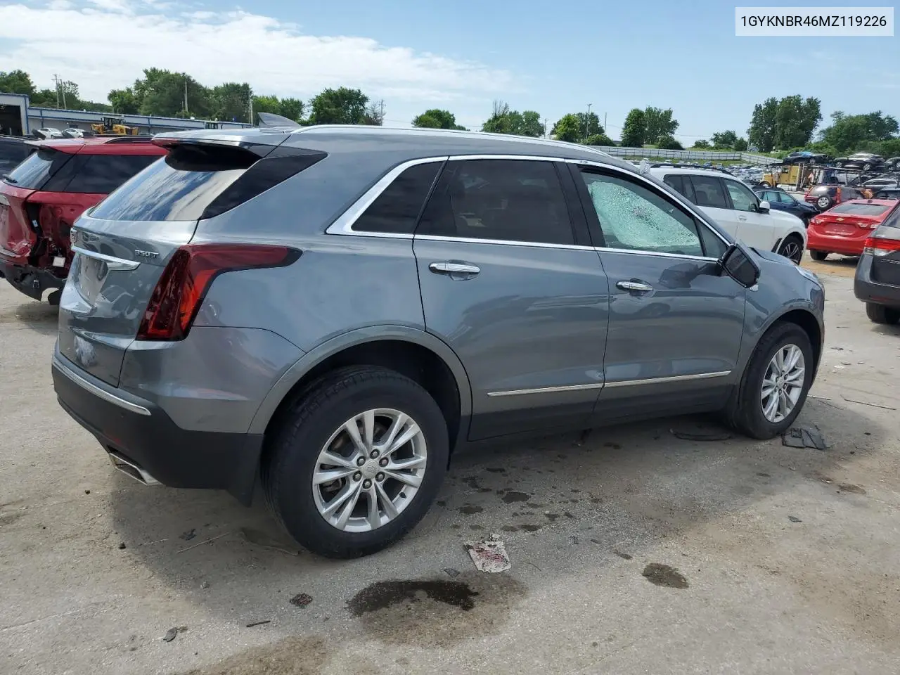 2021 Cadillac Xt5 Luxury VIN: 1GYKNBR46MZ119226 Lot: 62715545