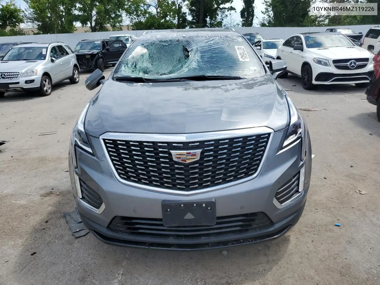 2021 Cadillac Xt5 Luxury VIN: 1GYKNBR46MZ119226 Lot: 62715545