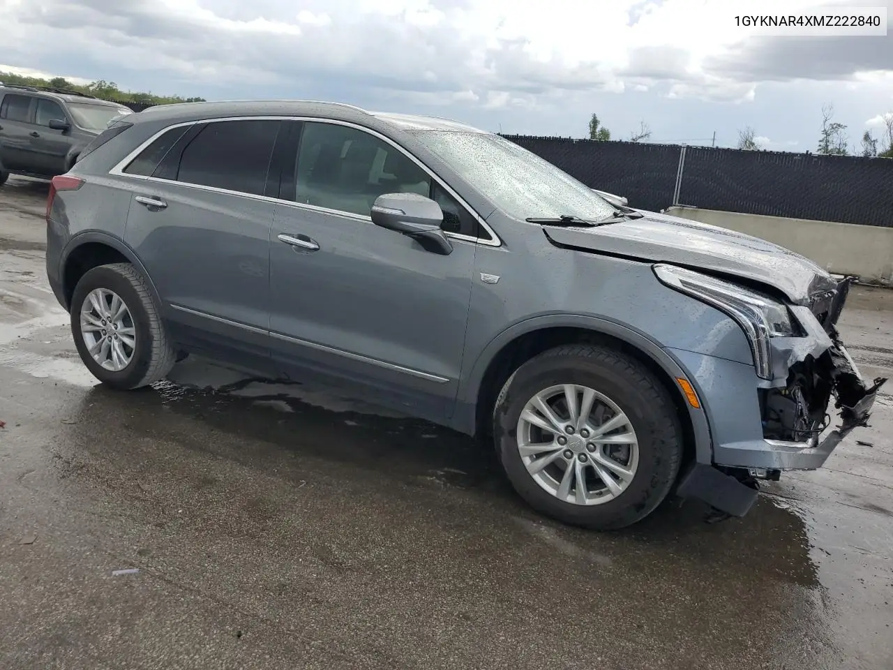 2021 Cadillac Xt5 Luxury VIN: 1GYKNAR4XMZ222840 Lot: 62827165