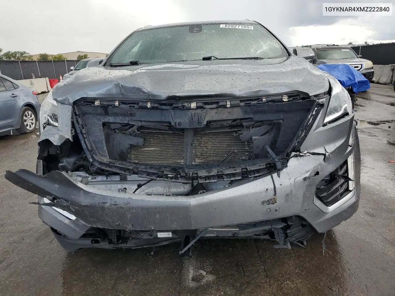 2021 Cadillac Xt5 Luxury VIN: 1GYKNAR4XMZ222840 Lot: 62827165