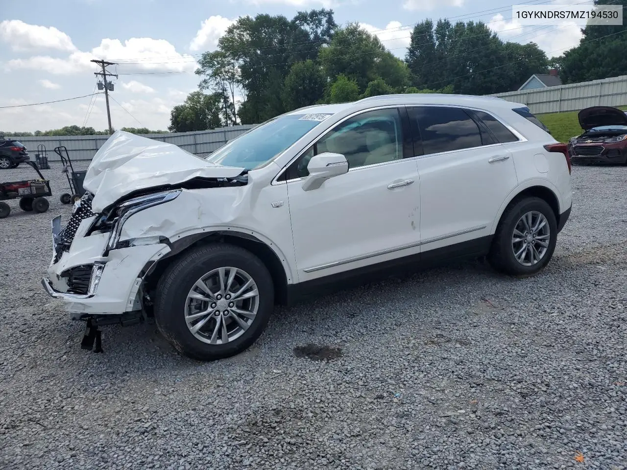 2021 Cadillac Xt5 Premium Luxury VIN: 1GYKNDRS7MZ194530 Lot: 62872915