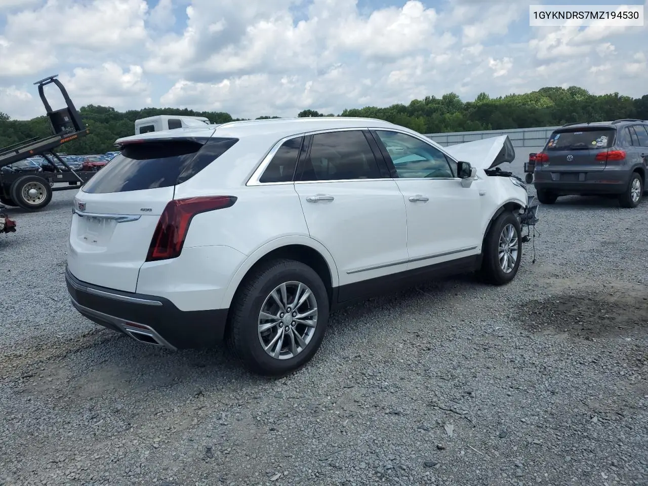 2021 Cadillac Xt5 Premium Luxury VIN: 1GYKNDRS7MZ194530 Lot: 62872915