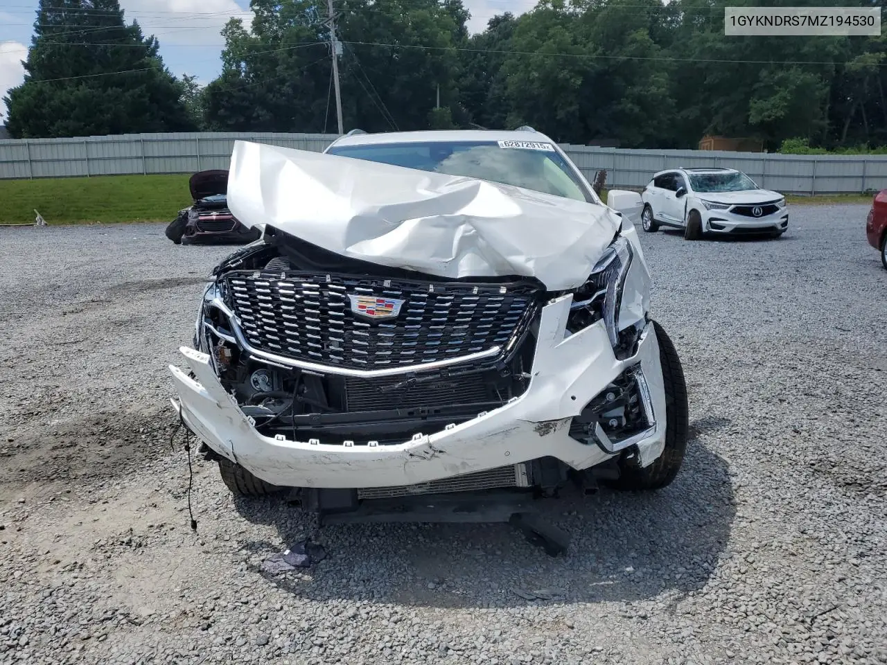 2021 Cadillac Xt5 Premium Luxury VIN: 1GYKNDRS7MZ194530 Lot: 62872915