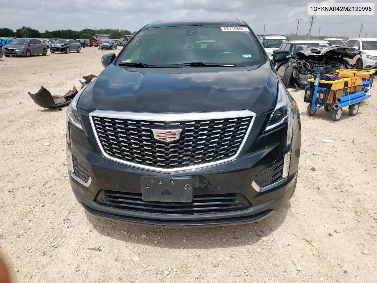 2021 Cadillac Xt5 Luxury VIN: 1GYKNAR42MZ120996 Lot: 63314655