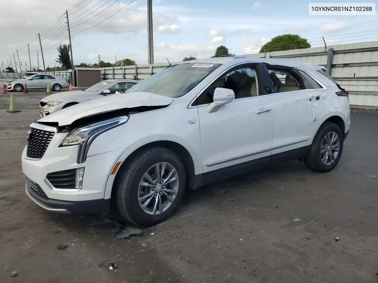 2022 Cadillac Xt5 Premium Luxury VIN: 1GYKNCRS1NZ102288 Lot: 53630155