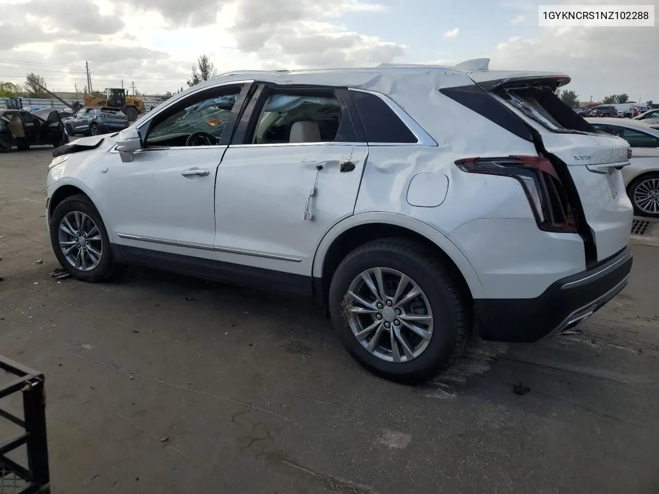 2022 Cadillac Xt5 Premium Luxury VIN: 1GYKNCRS1NZ102288 Lot: 53630155