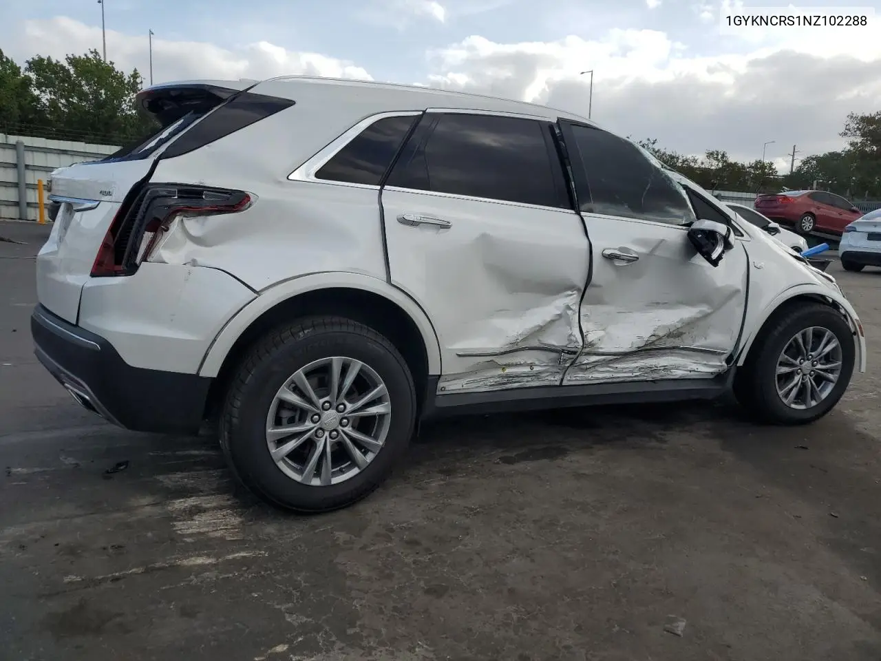 2022 Cadillac Xt5 Premium Luxury VIN: 1GYKNCRS1NZ102288 Lot: 53630155