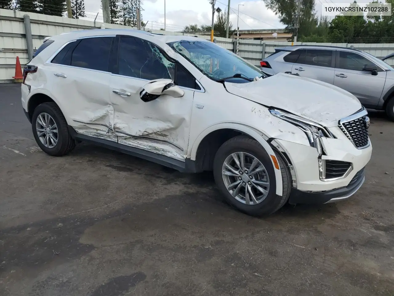 2022 Cadillac Xt5 Premium Luxury VIN: 1GYKNCRS1NZ102288 Lot: 53630155