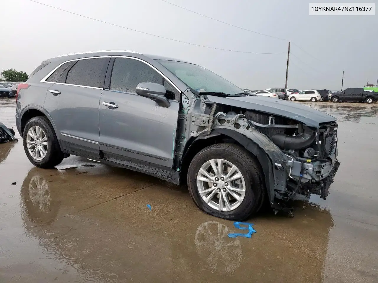 2022 Cadillac Xt5 Luxury VIN: 1GYKNAR47NZ116377 Lot: 55828415