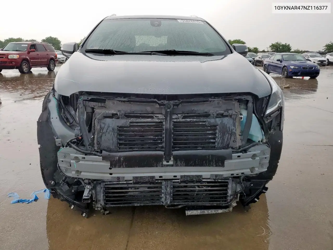 2022 Cadillac Xt5 Luxury VIN: 1GYKNAR47NZ116377 Lot: 55828415