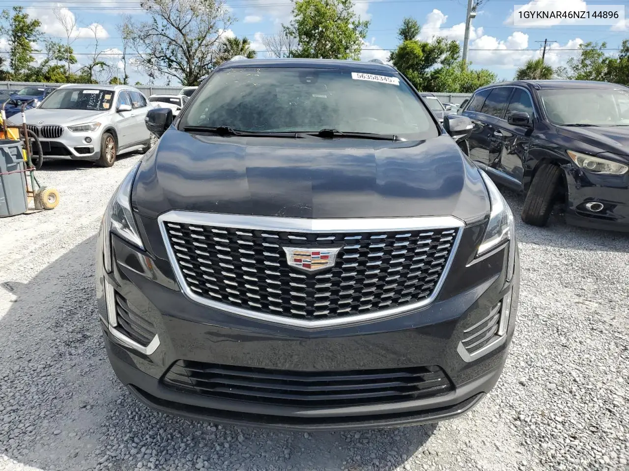 2022 Cadillac Xt5 Luxury VIN: 1GYKNAR46NZ144896 Lot: 56358345