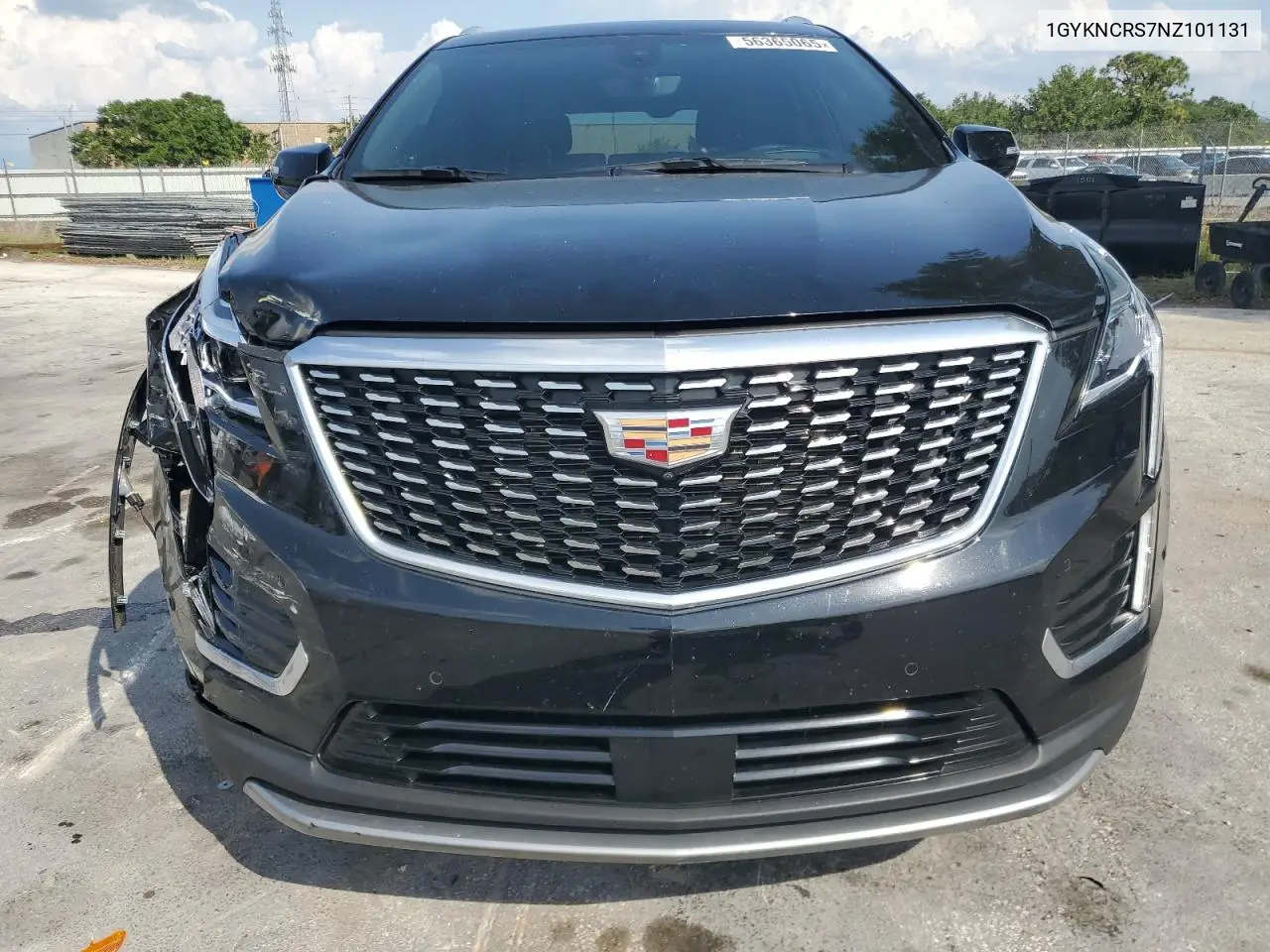 2022 Cadillac Xt5 Premium Luxury VIN: 1GYKNCRS7NZ101131 Lot: 56365065