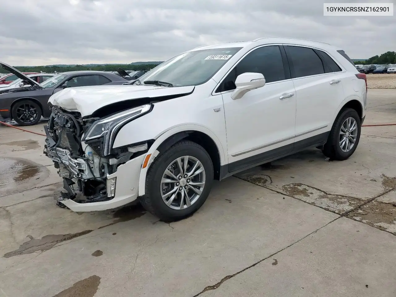 2022 Cadillac Xt5 Premium Luxury VIN: 1GYKNCRS5NZ162901 Lot: 59311615