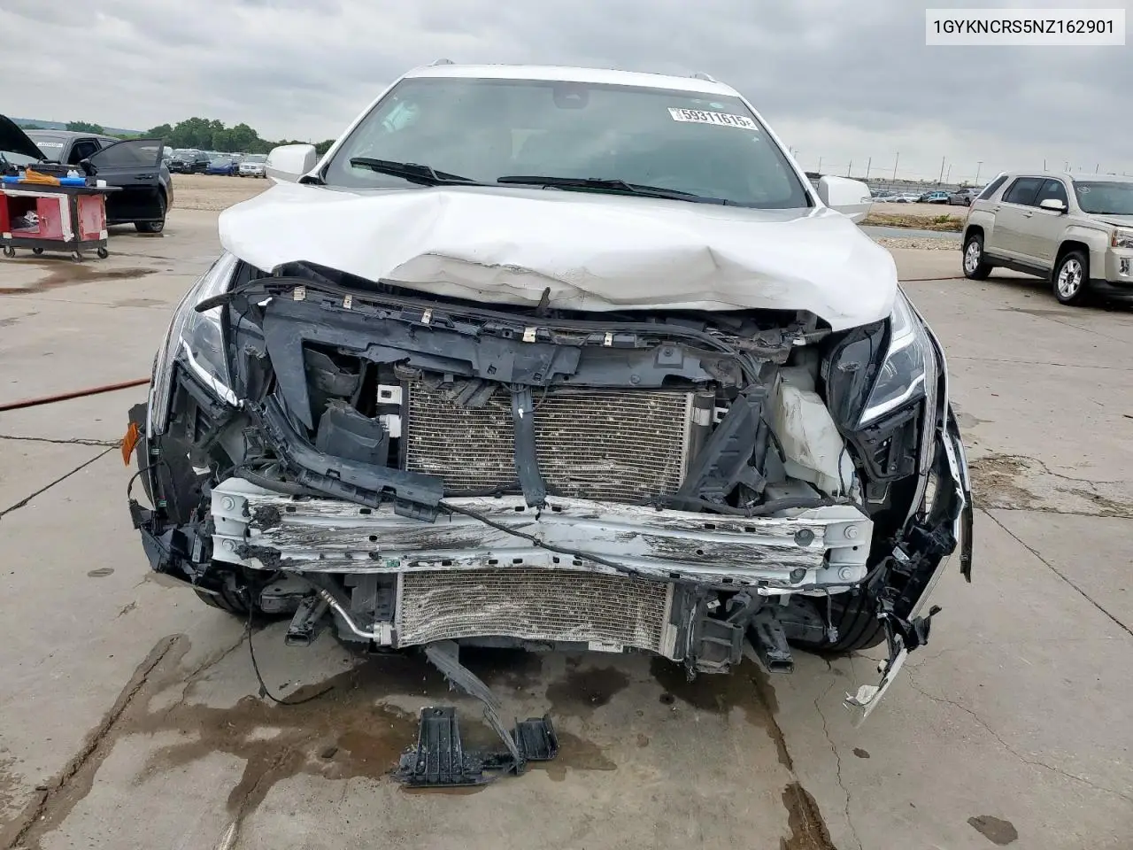 2022 Cadillac Xt5 Premium Luxury VIN: 1GYKNCRS5NZ162901 Lot: 59311615