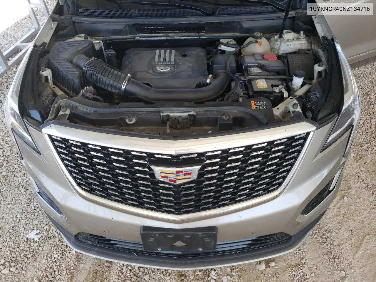2022 Cadillac Xt5 Premium Luxury VIN: 1GYKNCR40NZ134716 Lot: 61563335