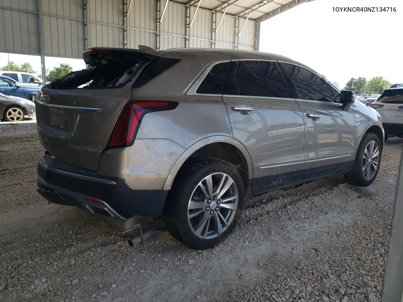 2022 Cadillac Xt5 Premium Luxury VIN: 1GYKNCR40NZ134716 Lot: 61563335