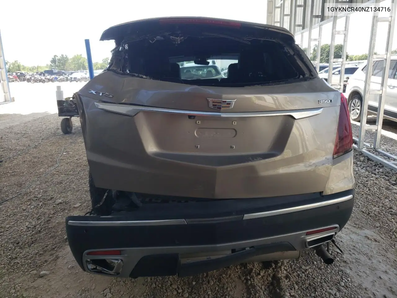 2022 Cadillac Xt5 Premium Luxury VIN: 1GYKNCR40NZ134716 Lot: 61563335