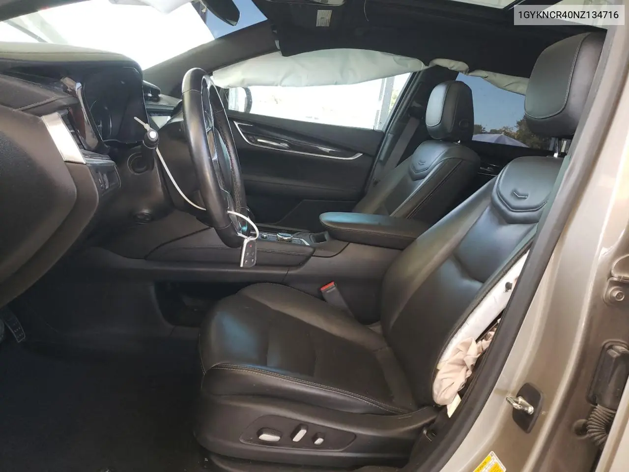 2022 Cadillac Xt5 Premium Luxury VIN: 1GYKNCR40NZ134716 Lot: 61563335