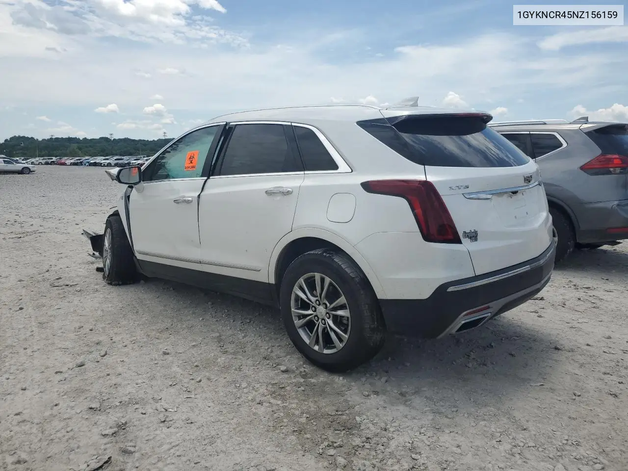 2022 Cadillac Xt5 Premium Luxury VIN: 1GYKNCR45NZ156159 Lot: 61802285